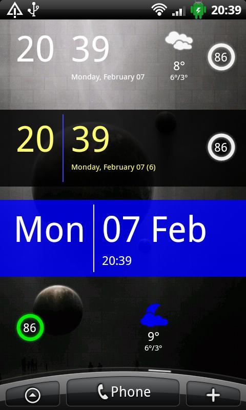 SiMi Clock Widget