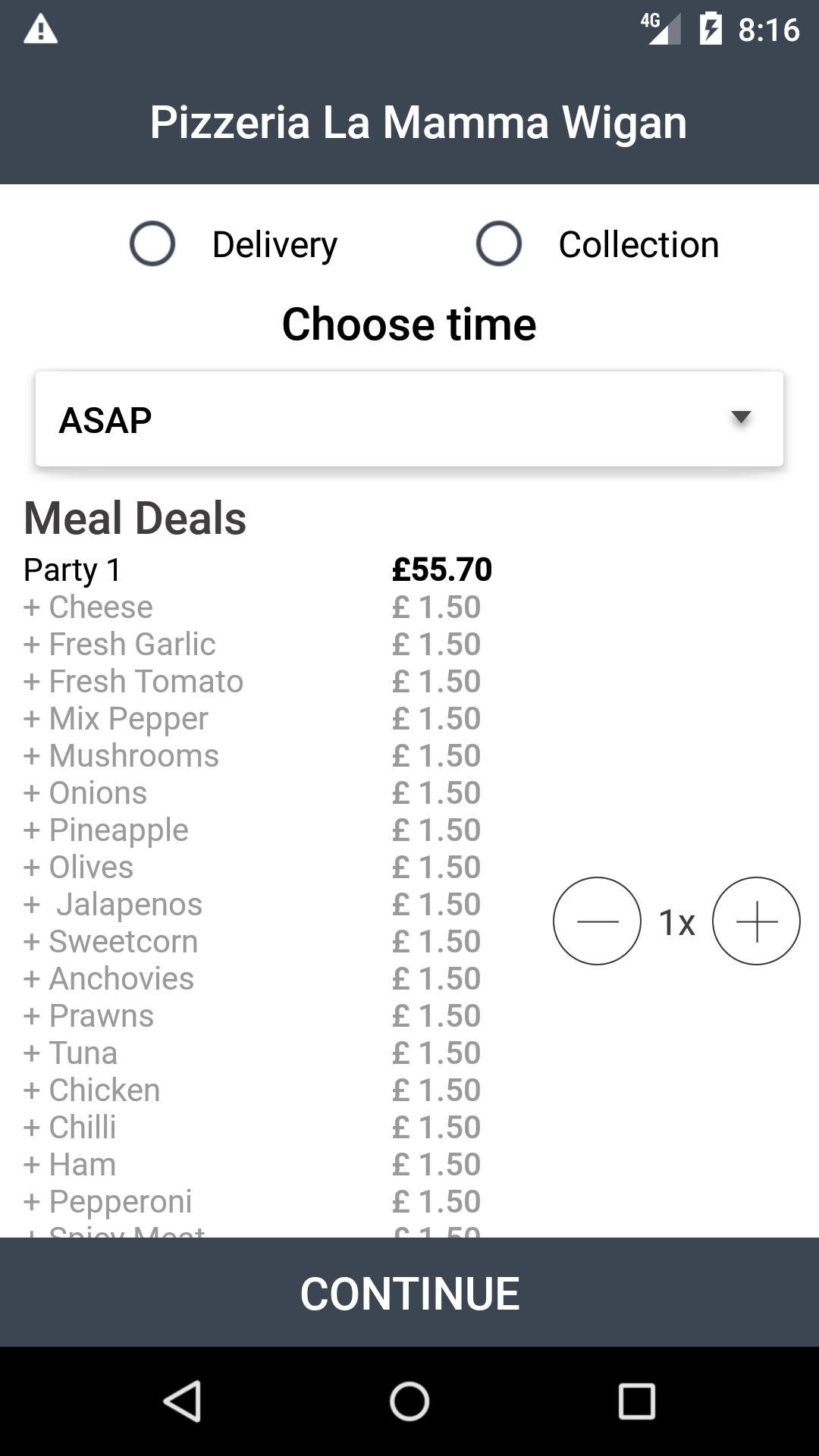 Pizzeria La Mamma Wigan