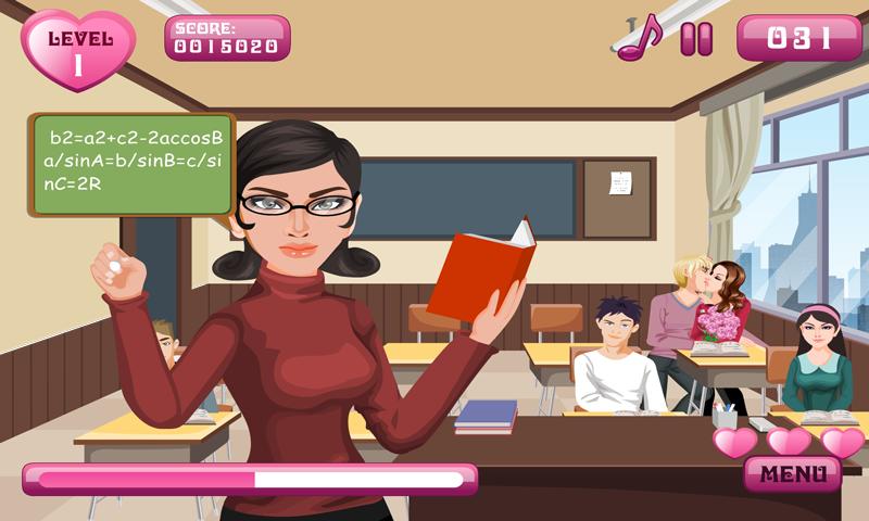 Valentine Kissing Game