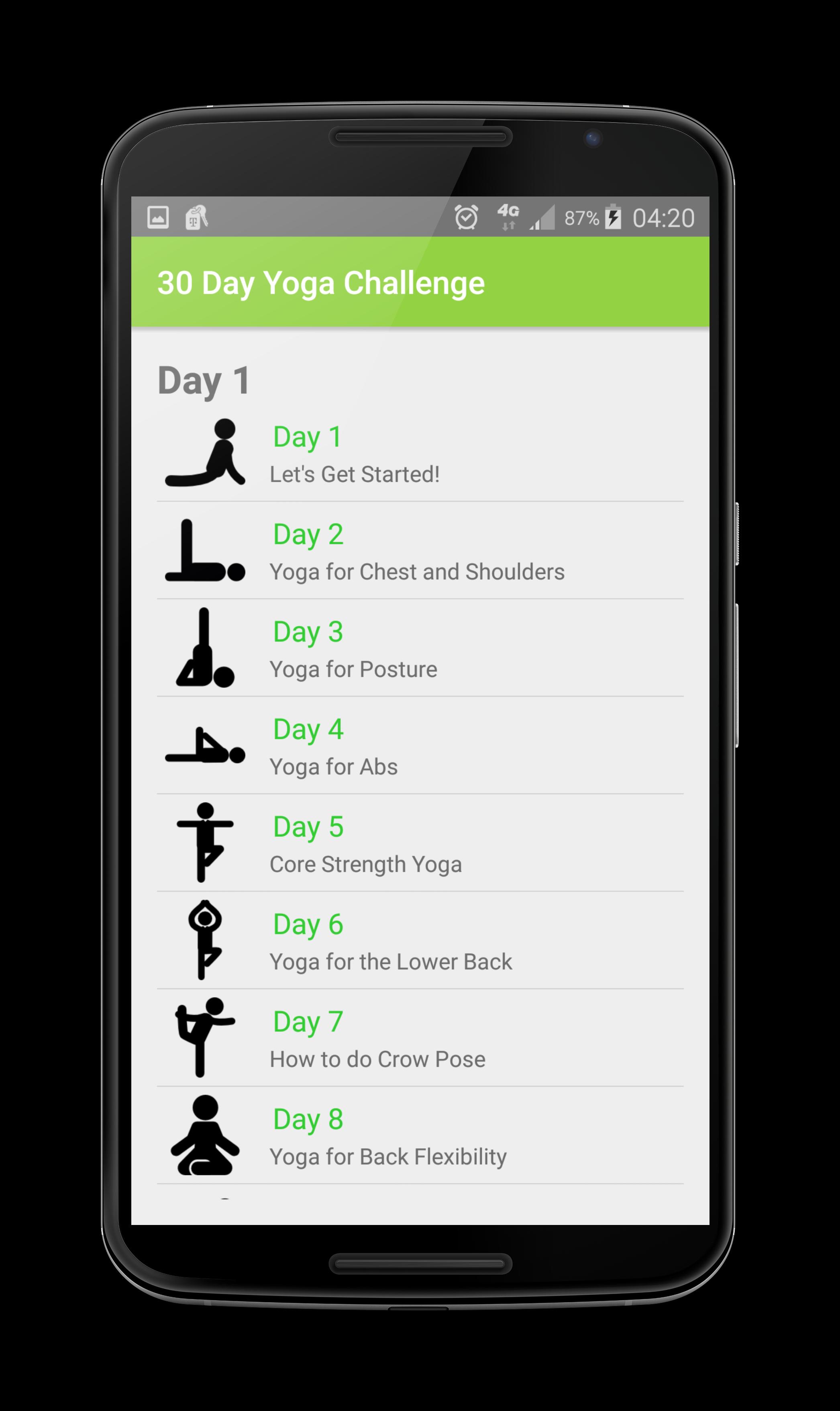 30 Day Yoga Challenge