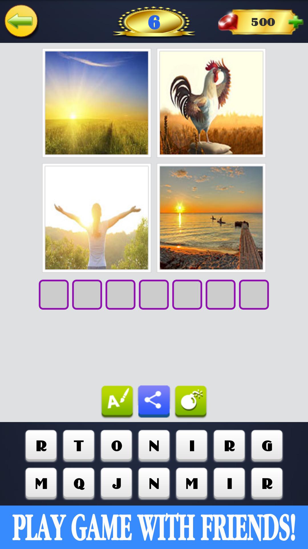 4 Pics 1 Word - Word Quiz