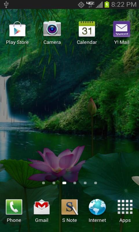 Lotus Pond Live Wallpaper