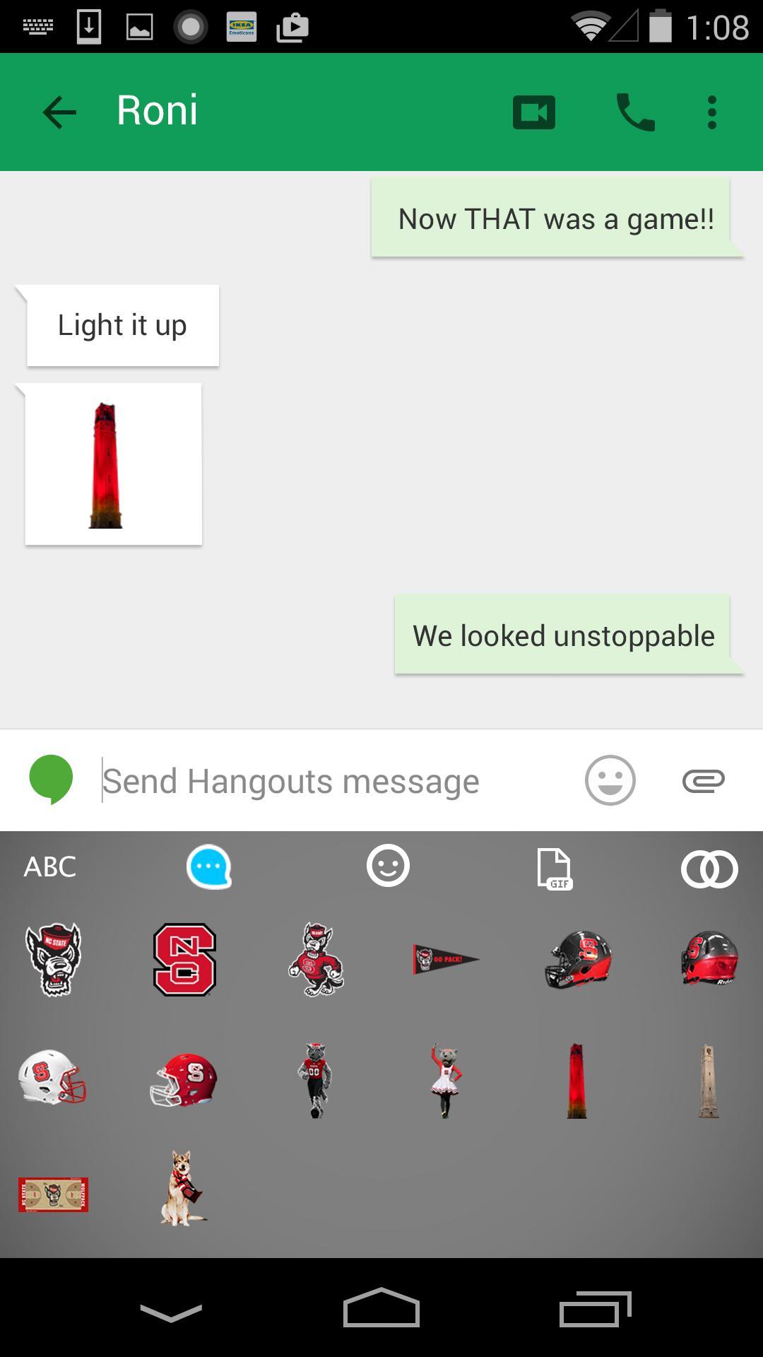 NC State Emoji Keyboard