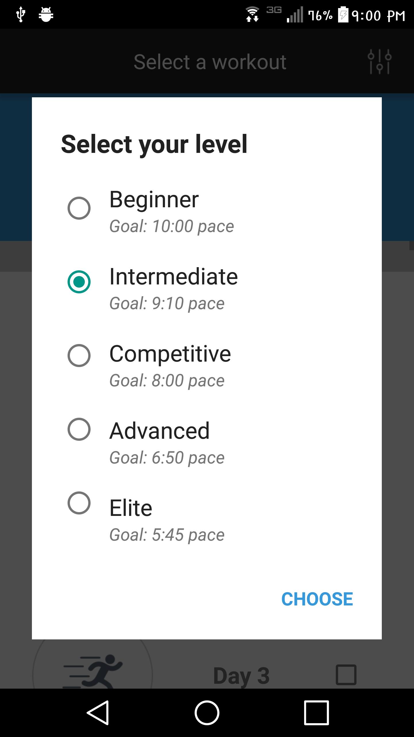 Marathon Race Running Trainer