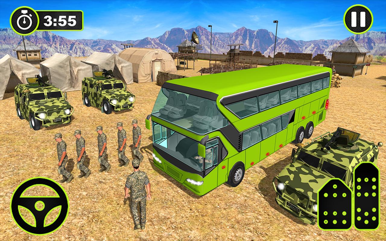 Army Bus Transport Soldier 2019