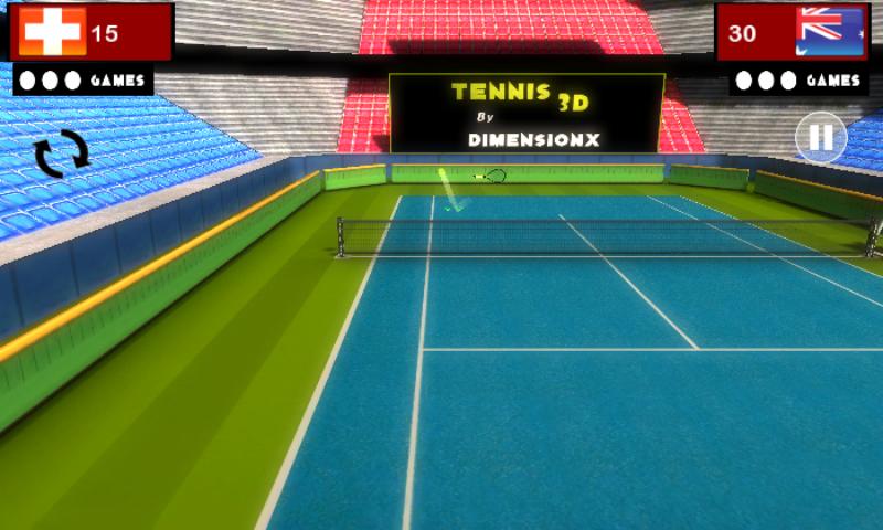 Play Real Tennis 3D Game 2015