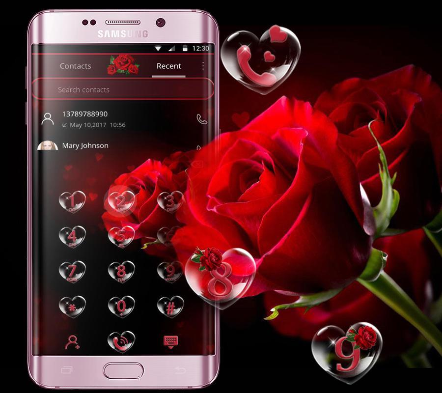 Red Rose Love RomanceTheme