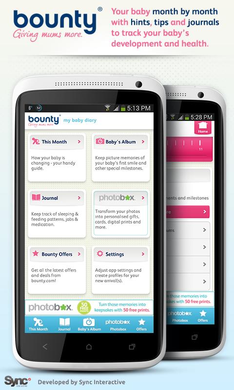 Baby Diary by Bounty