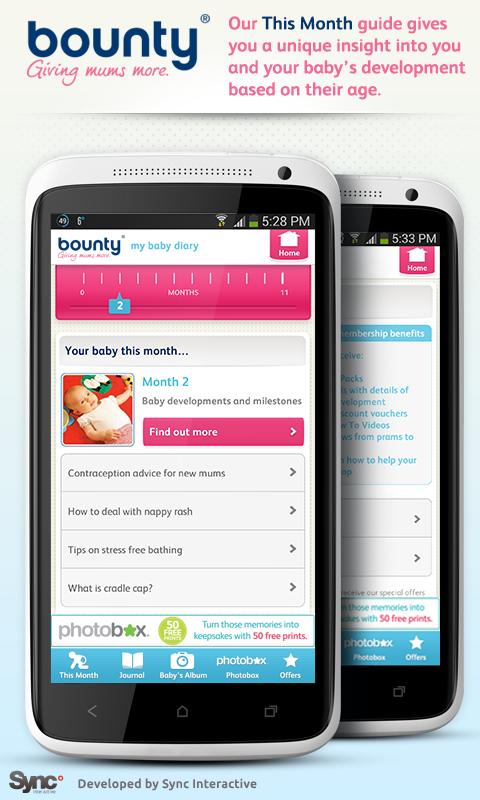 Baby Diary by Bounty