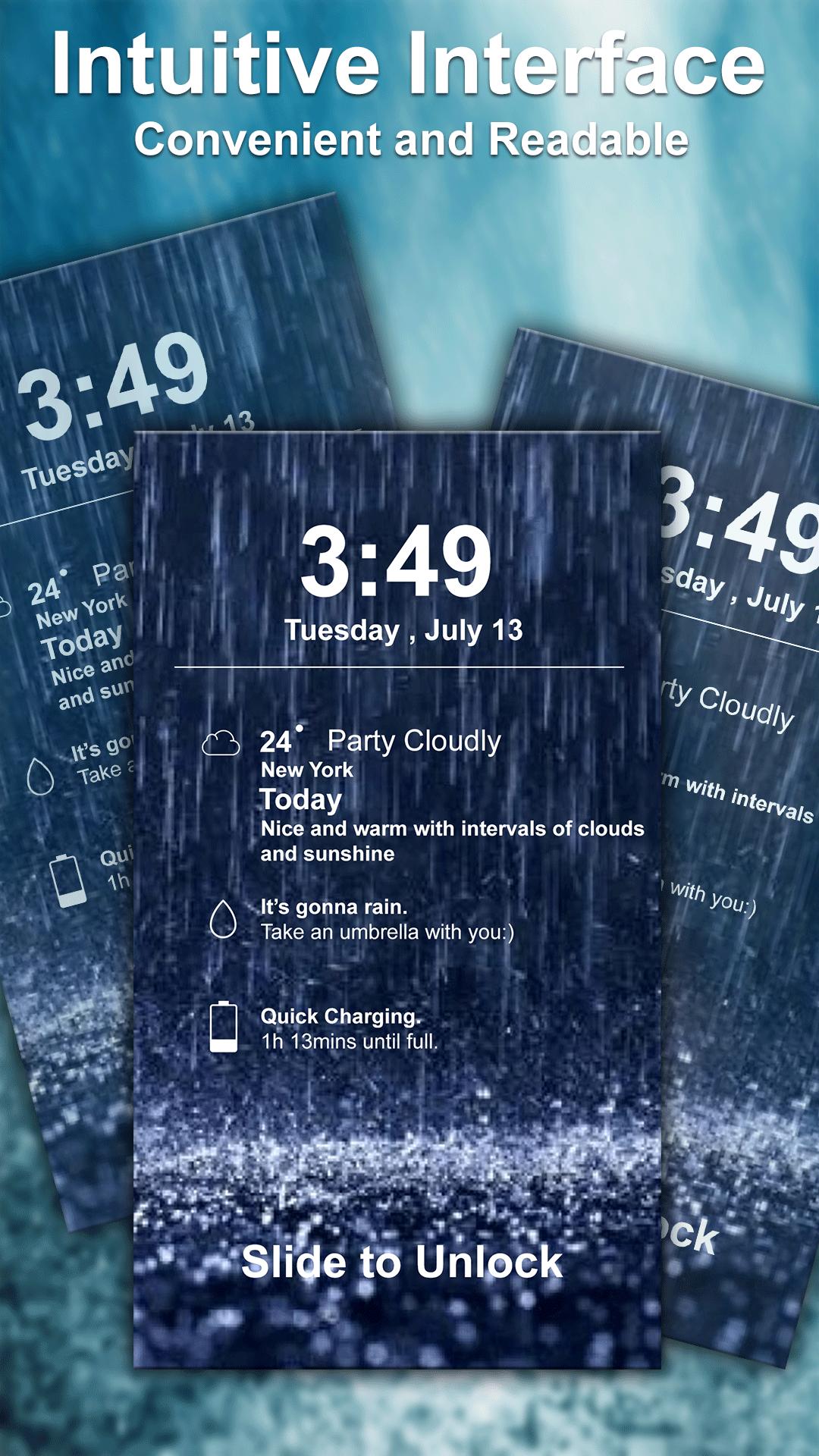 Live Rain wheather:Wheather Forecast Report Widget