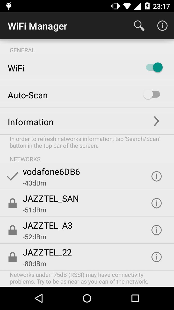 WiFi Manager