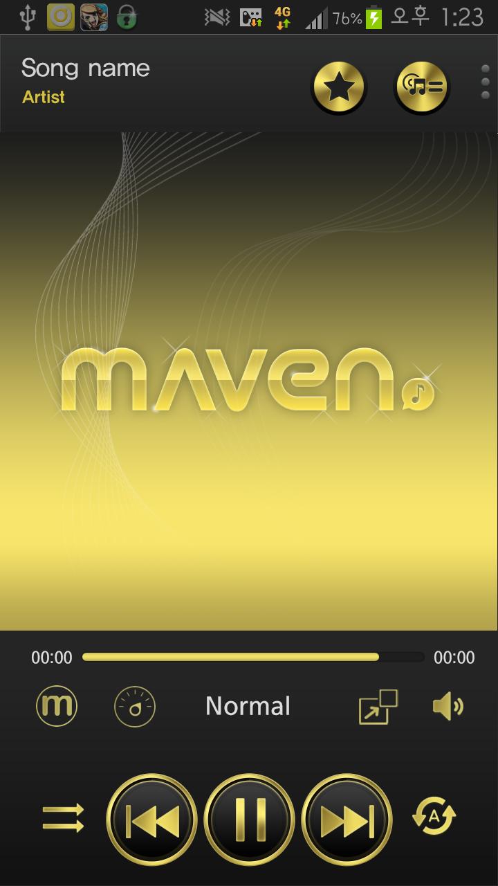 MAVEN Player Gold(Black) Skin