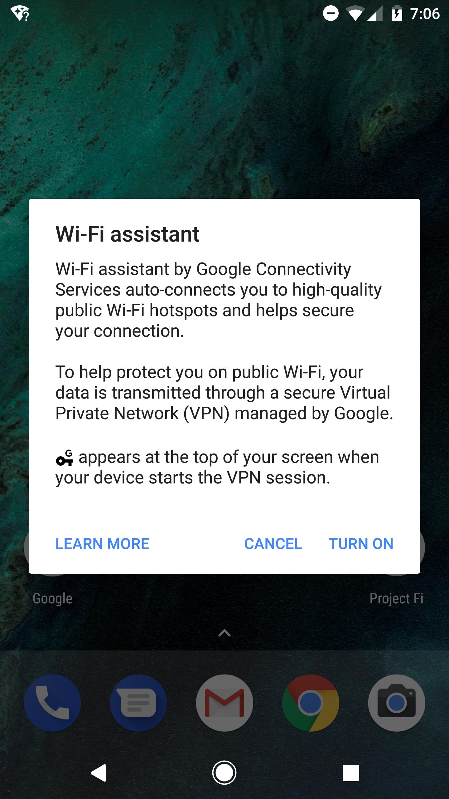 Google Connectivity Services