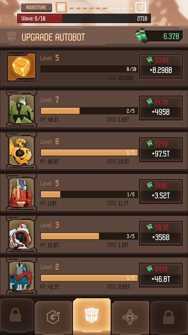 Transformers Arena - RPG Heroes