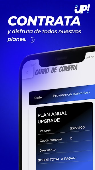 UP! App de Gimnasios Pacific