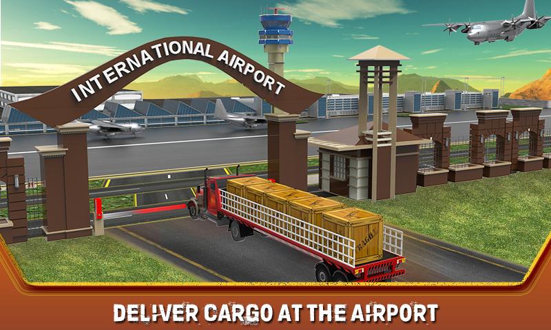 Cargo Plane Airport Truck