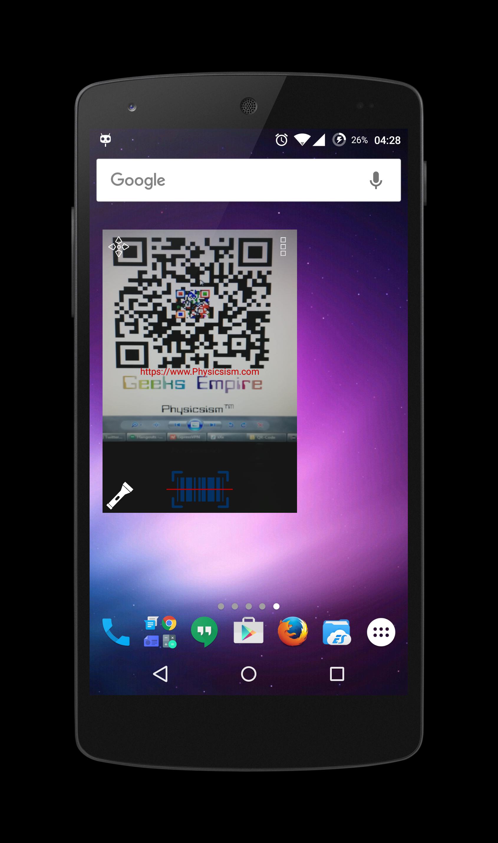 Barcode Scanner [Floating]