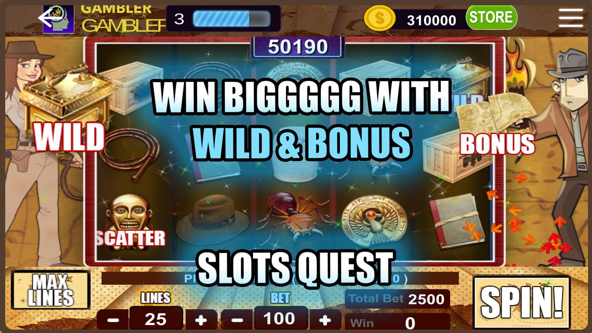 Slot: Slots Quest - Quick Hits Slot Machines Bonus