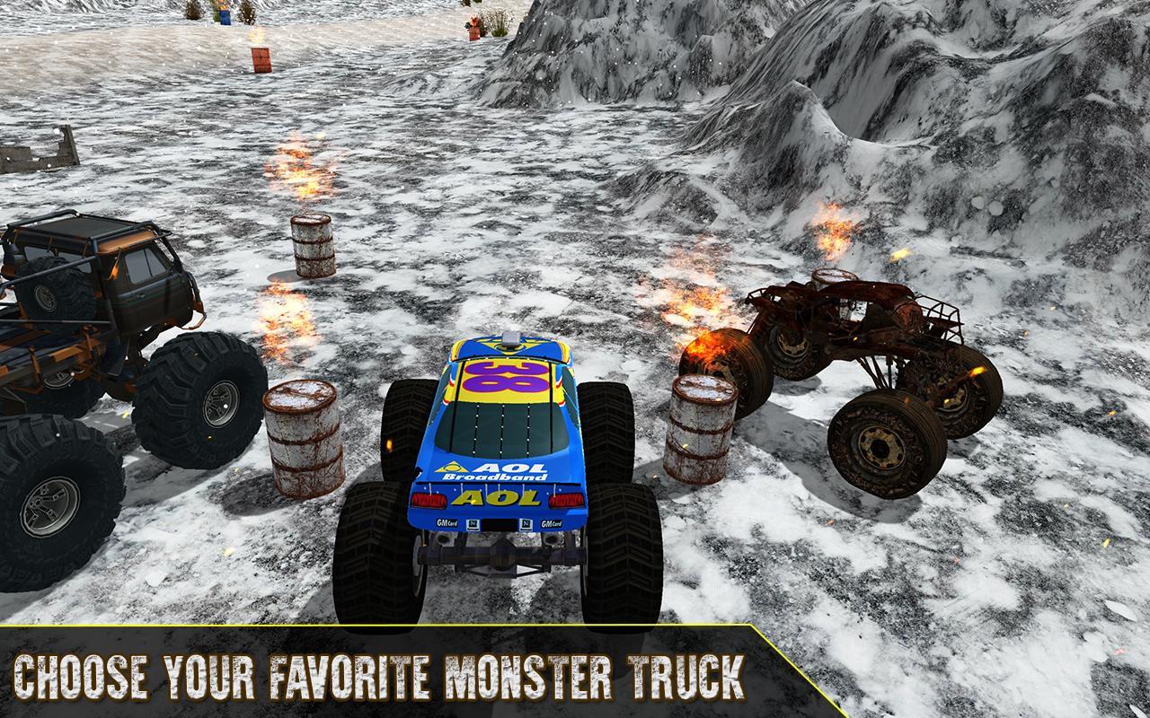 Monster Truck Snow Racing 17