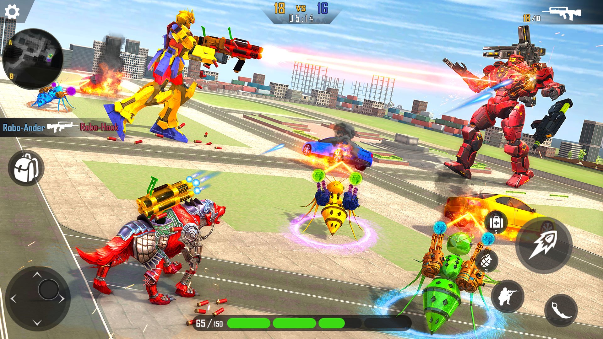 Fox Robot Transforming Games