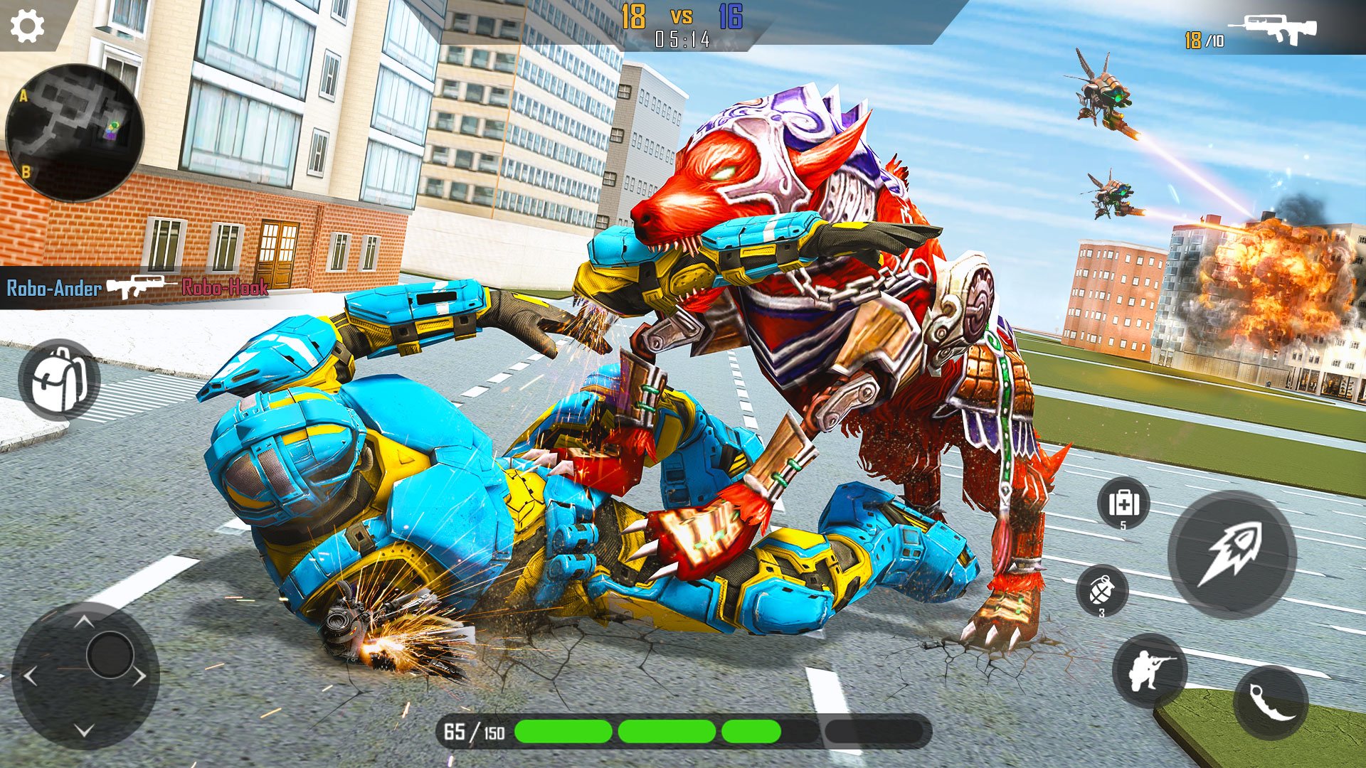 Fox Robot Transforming Games