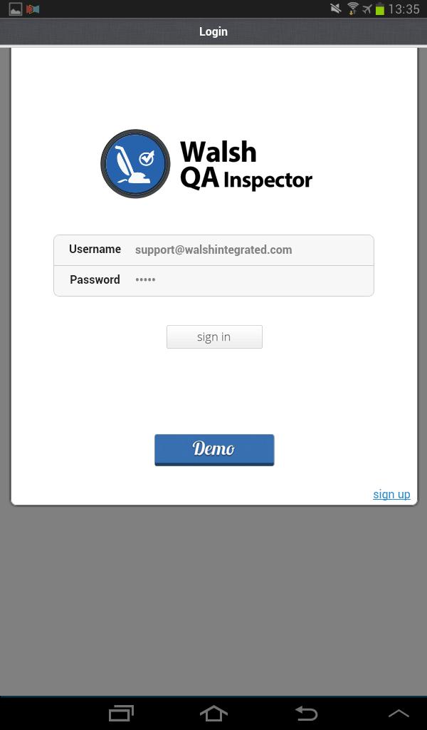 Walsh QA Inspector