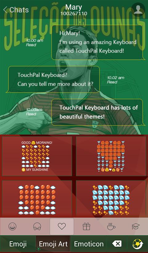 TouchPal Portugal_FIFA Theme