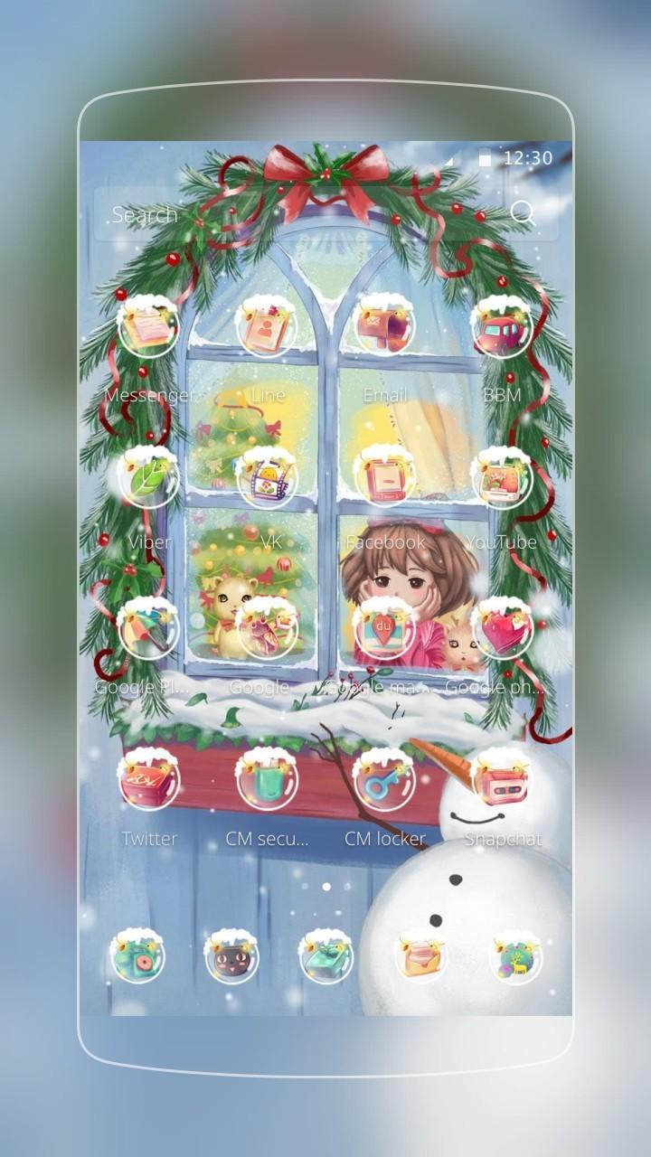 Christmas Wishing Girl