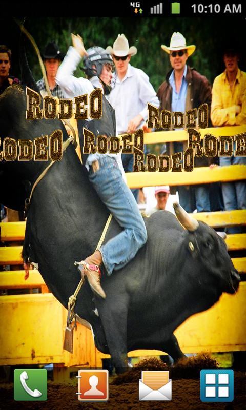 Bull Rodeo Live Wallpaper