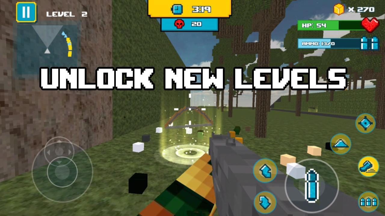 Skyblock Soldier Survival Game