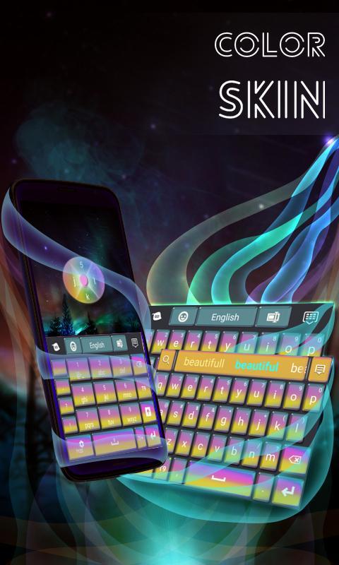Color Skin for Keyboard