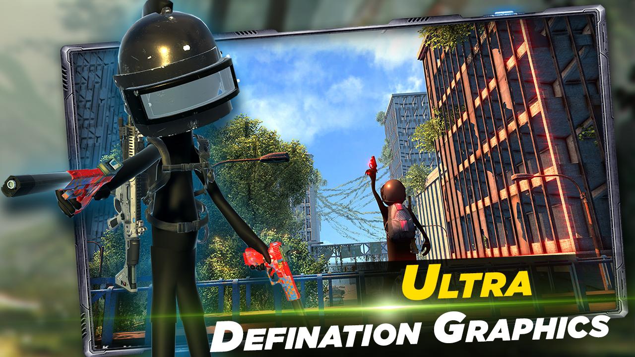 Stickman Unknown Battleground Survival Squad