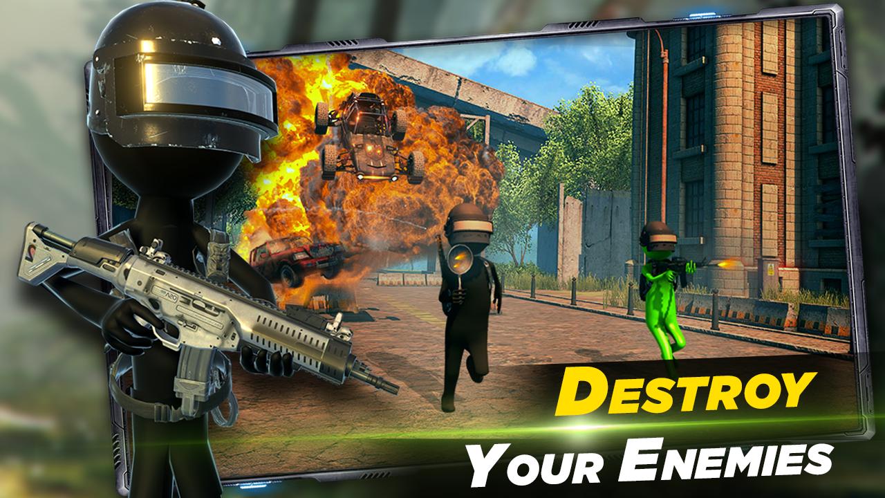 Stickman Unknown Battleground Survival Squad