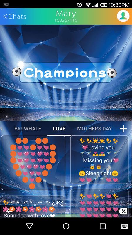 Soccer Champion Keyboard Theme