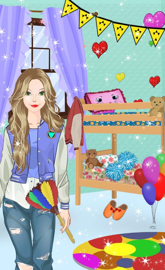 Messy College Room Decorating