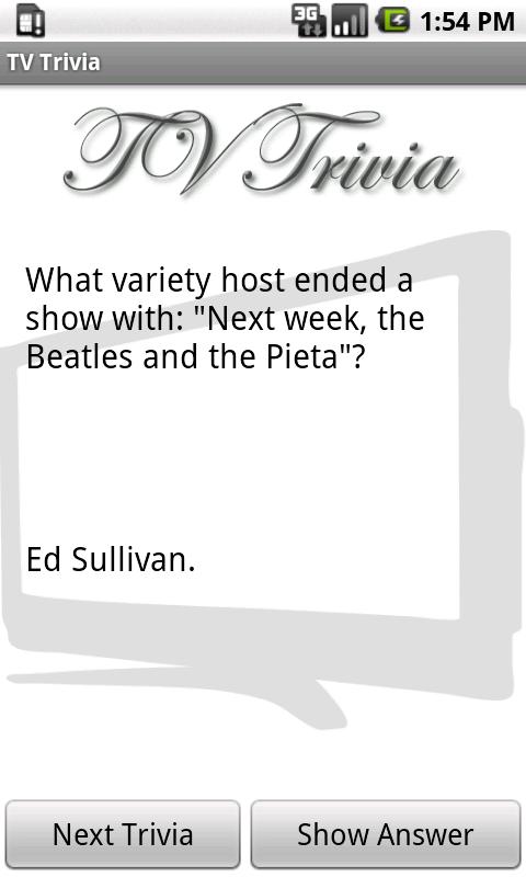 TV Trivia Collection Free