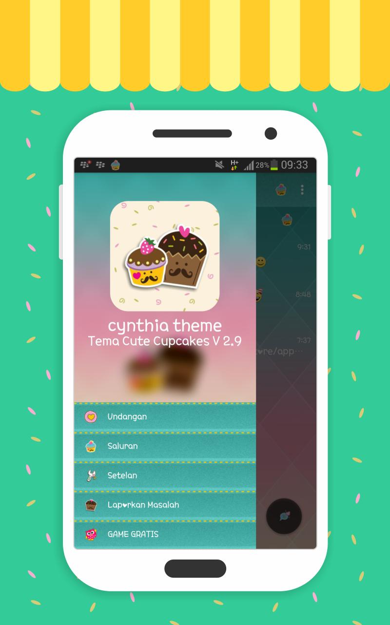 Cupcakes Theme Free