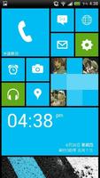 Launcher 8 theme Nokia Blue