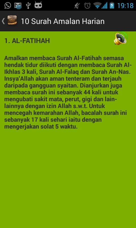 10 Surah Amalan Harian