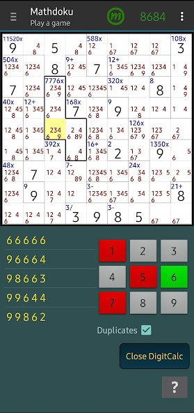 Mathdoku & Killer Sudoku