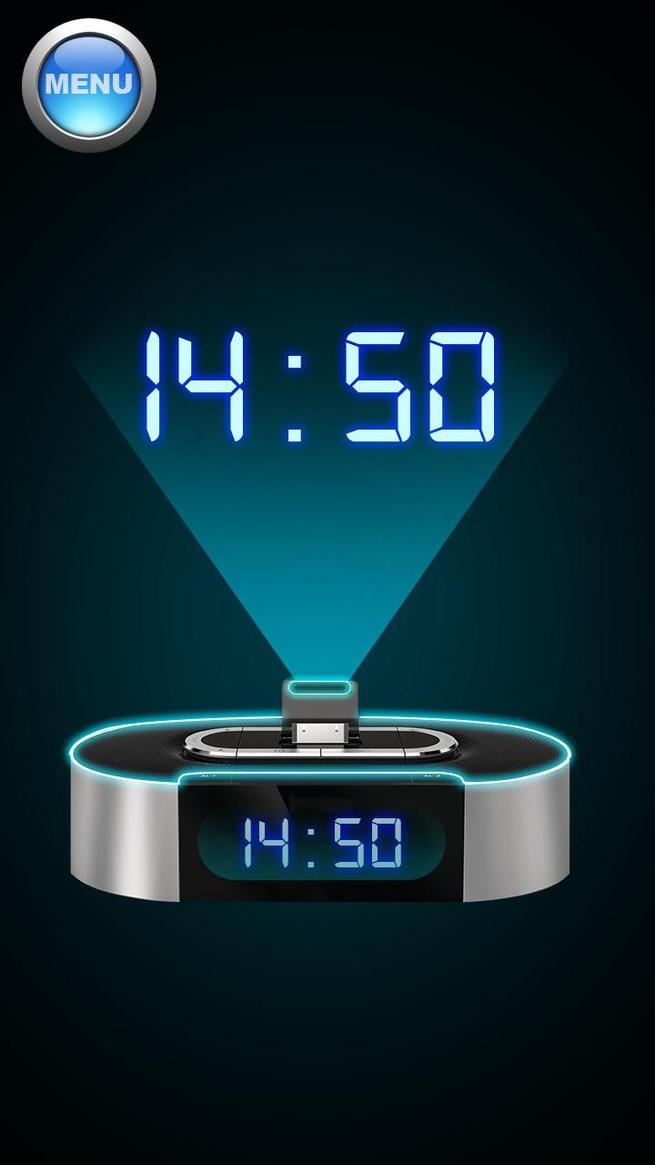 Projector Hologram Clock Joke