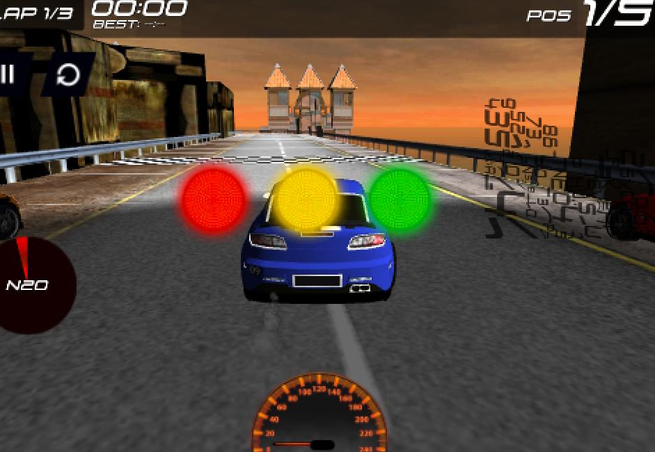 Real Racing Fever Car 3D