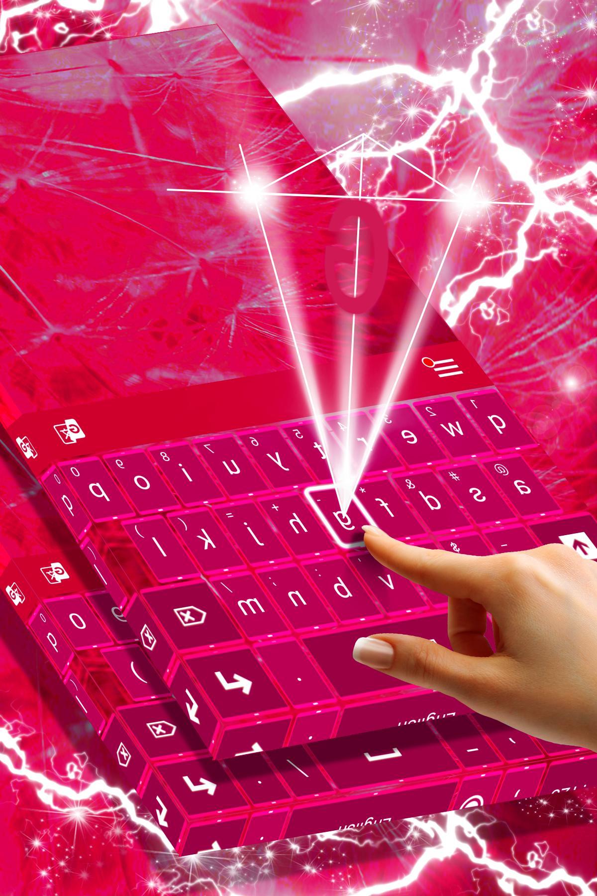 Pink Keyboard for Galaxy S4