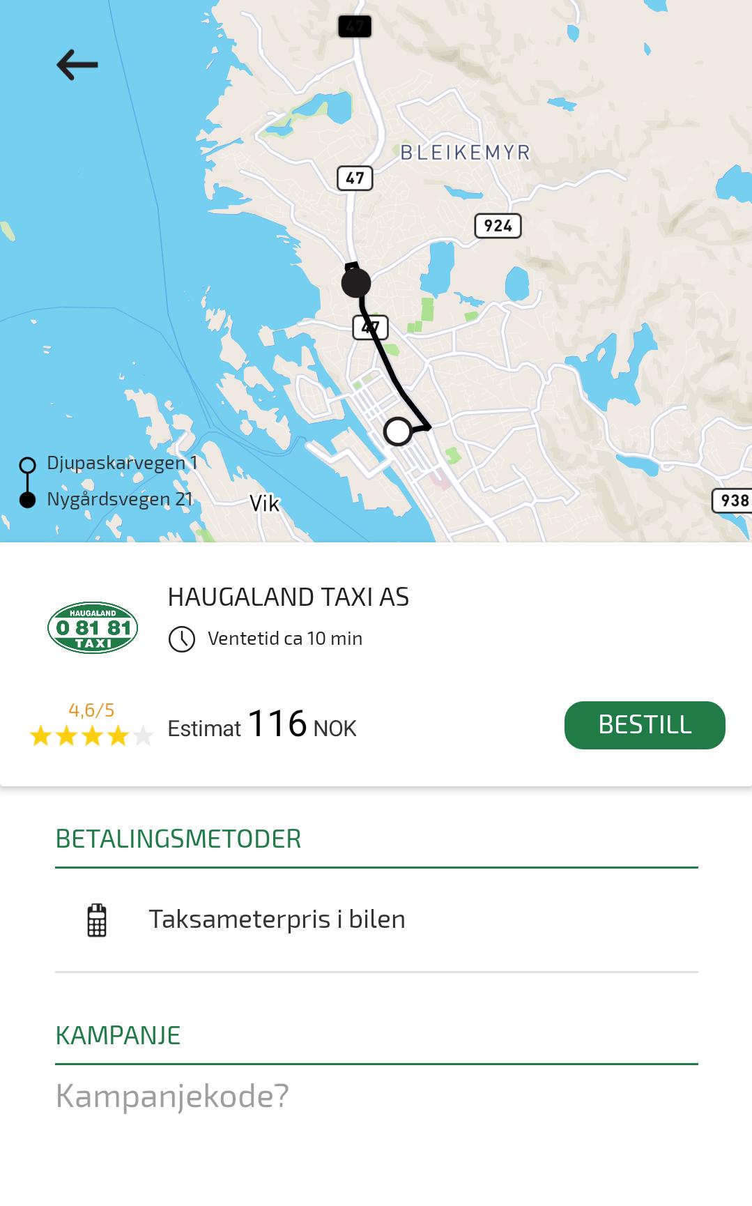 Haugaland Taxi