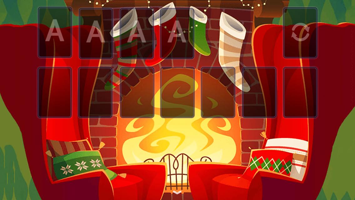 Solitaire Warm Christmas Theme