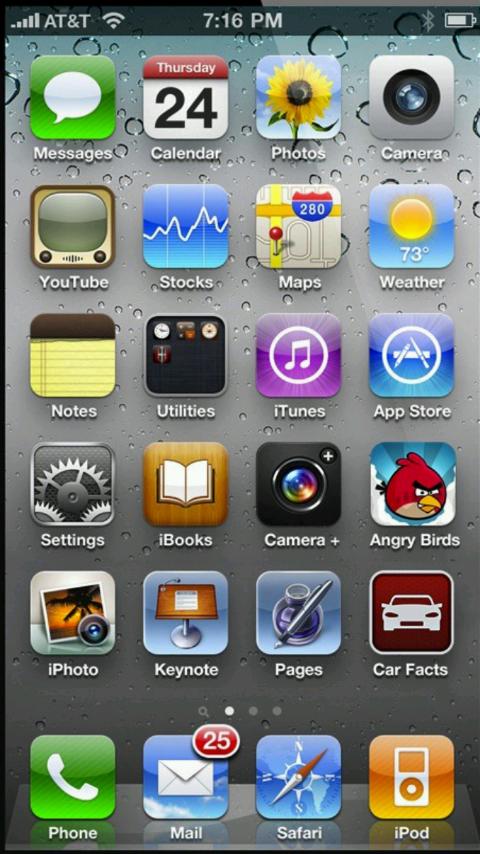 IPhon 7 Cracked Screen