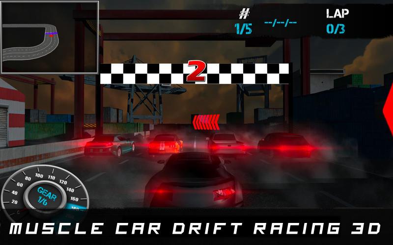 Muscle Car Drift Racing 3D