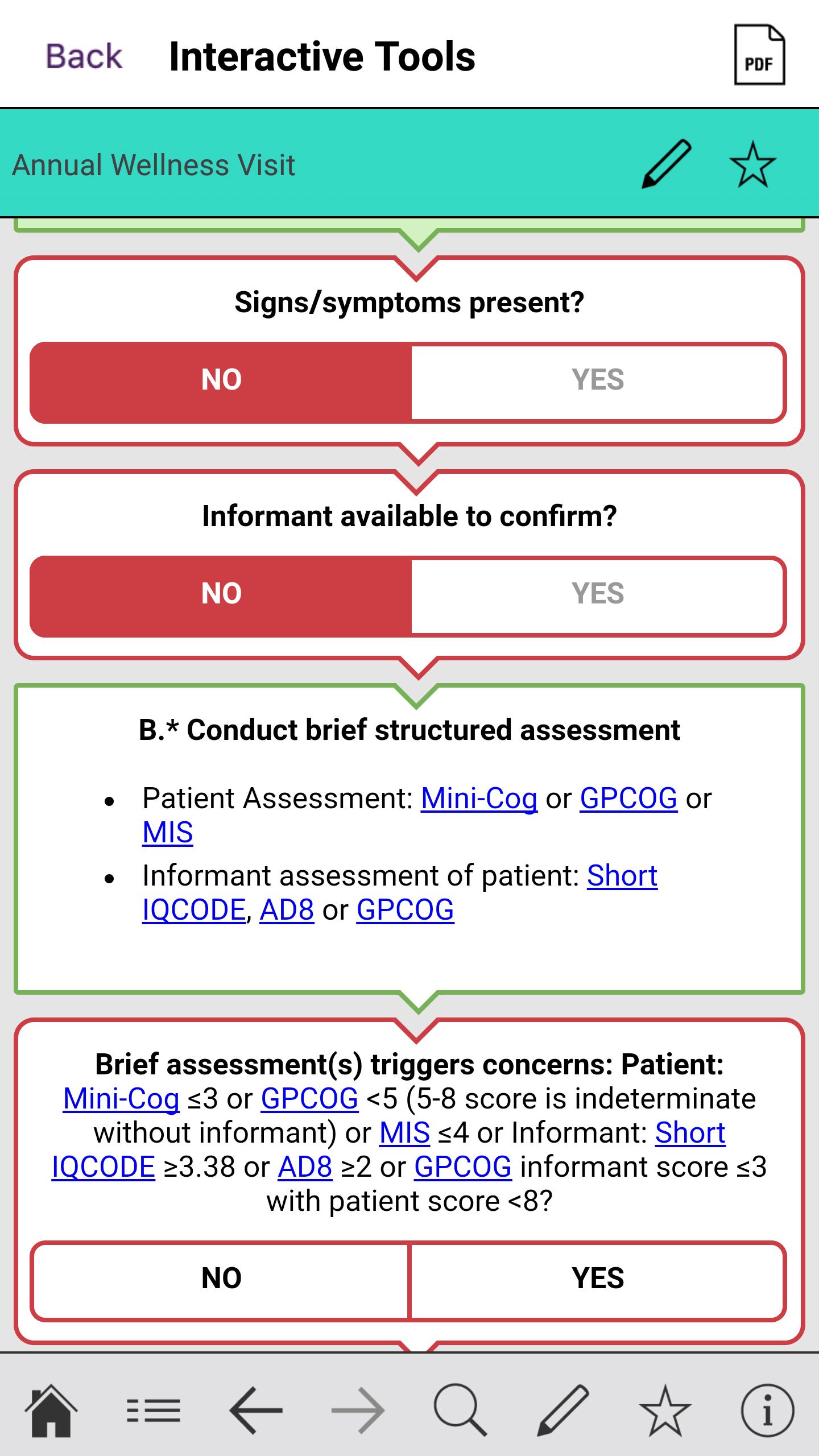 Alzheimer's Disease Pocketcard