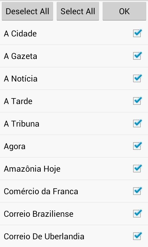 Front Pages of Brazil