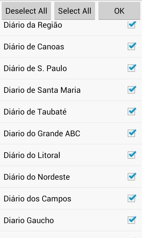 Front Pages of Brazil